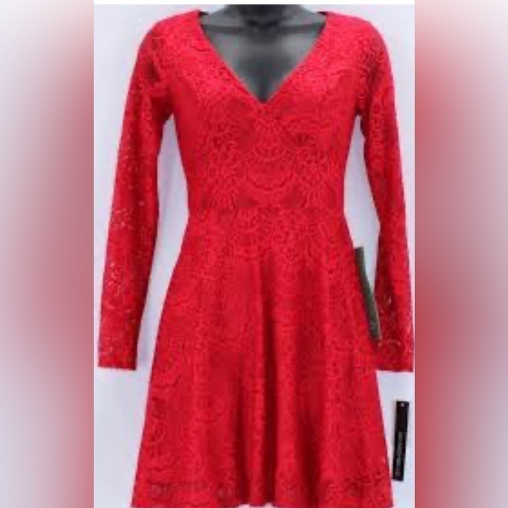 New with tags, My Michelle red dress size 9 juniors.
